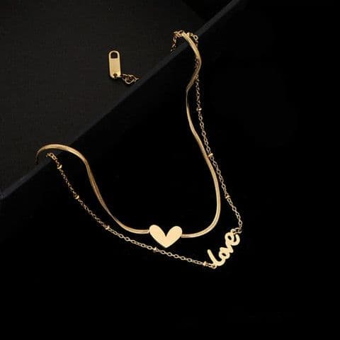 Double chain Heart